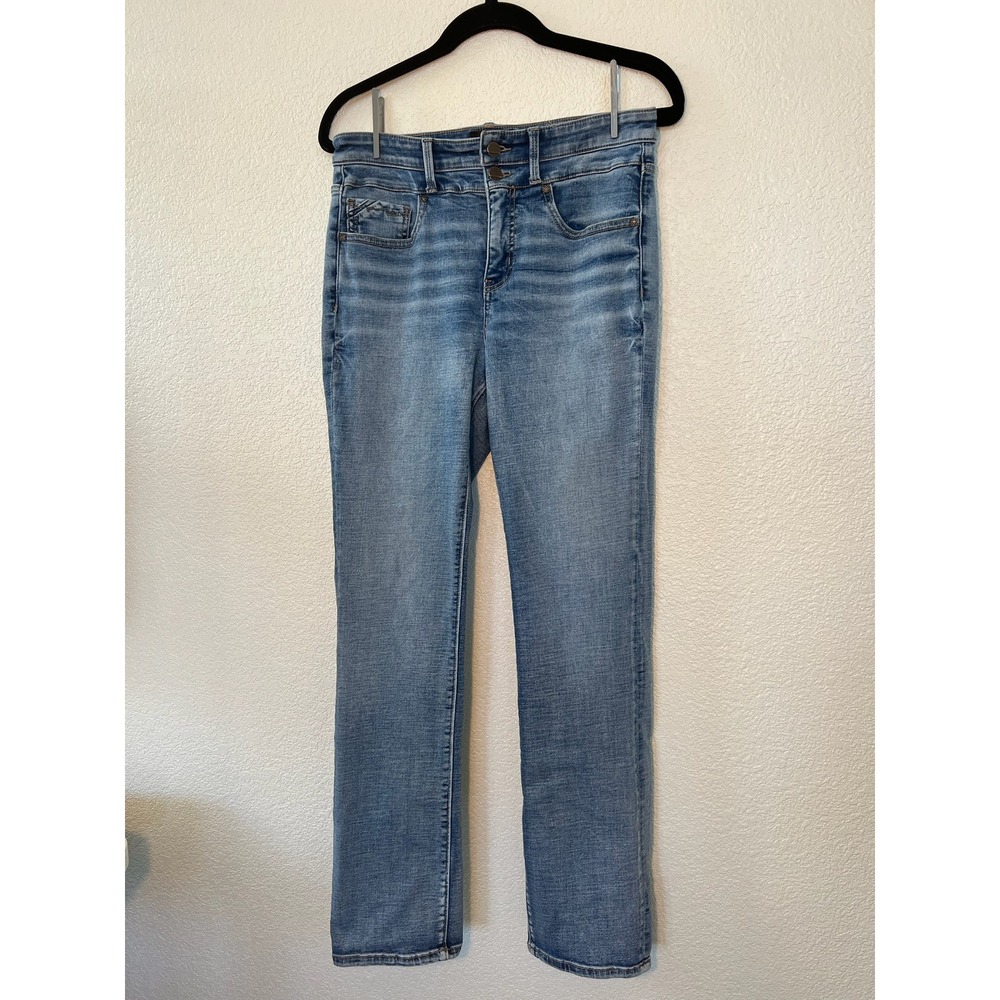 Buckle Black Fit No. 75 Straight Leg Jeans Light Wash 28 x 32 BBW1263R
